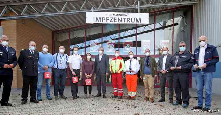 Mannheim:  Der letzte Tag für das Impfzentrum auf dem Maimarktgelände