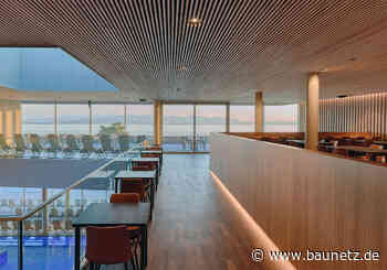 Baden am Bodenseeufer - Therme in Lindau von 4a Architekten - BauNetz.de