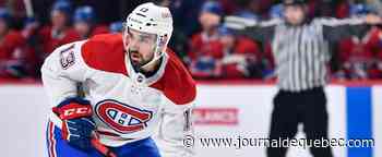 Cédric Paquette absent à l’entraînement