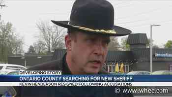 Ontario County Chief Deputy: Office needs support to 'heal and move forward' following sheriff resignation