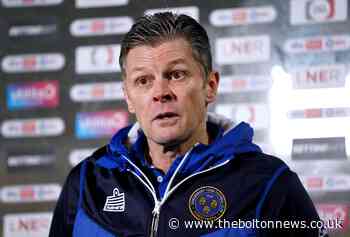 Shrewsbury Town boss Steve Cotterill on Bolton Wanderers clash