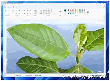 New Windows 11 Paint app now available