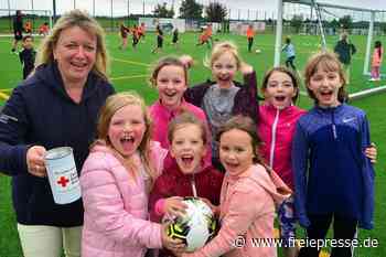 Hortkinder kicken für guten Zweck - Freie Presse