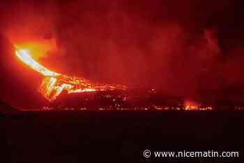 La lave crachée par le volcan aux Canaries s'enfonce dans la mer
