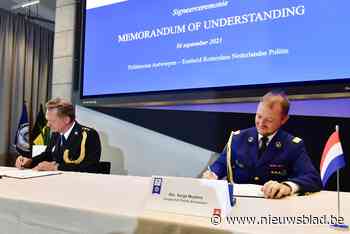 Antwerpse politie gaat nauwer samenwerken met politie van Rotterdam: “Dit levert winst op aan beide zijden van de grens”