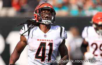 Bengals elevate Trayvon Henderson for tonight’s game, place Thaddeus Moss on IR