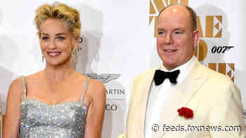 Sharon Stone turns heads with Prince Albert of Monaco at ‘No Time to Die’ film premiere