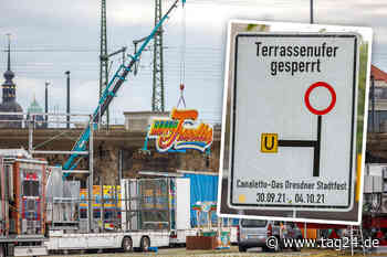 Am Freitag startet das Stadtfest: Hier wird der Verkehr in Dresden ab sofort eng! - TAG24