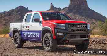 Nissan Frontier goes nostalgic with a Hardbody wrap for Rebelle Rally     - Roadshow