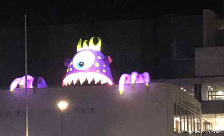 Glowing monsters appearing in Croydon this weekend