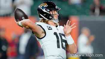 Jaguars strike first with James Robinson touchdown