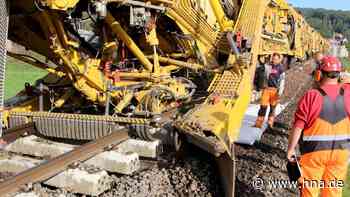 Arbeiten auf Bahnabschnitt Frankenberg-Viermünden bis 22. Oktober - HNA.de