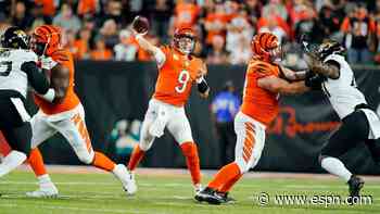 C.J. Uzomah scores to Bengals get on the board