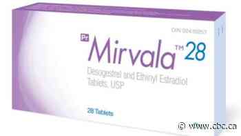 1 batch of Mirvala birth control pills recalled in Canada