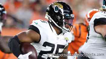 James Robinson’s touchdown puts Jaguars back in front 21-14