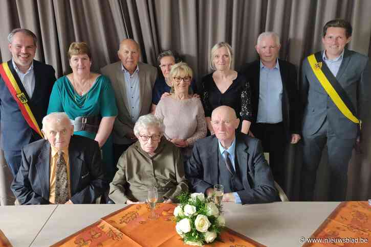 Raymond en Agnes vieren hun platina bruiloft