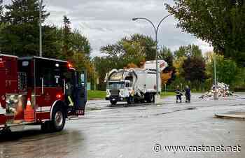 Fire crews called to McArthur Island parking lot for hot garbage - Kamloops News - Castanet.net