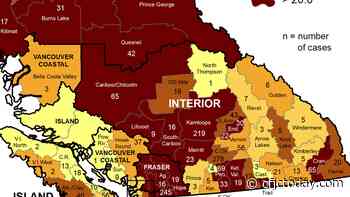 Big jump in COVID-19 cases in Kamloops last week: BCCDC - CFJC Today Kamloops