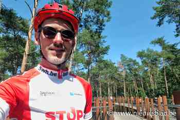 Dirk (43) fietst 2.100 kilometer om mensen in beweging te zetten: “Naar Compostella voor strijd tegen Parkinso - Het Nieuwsblad