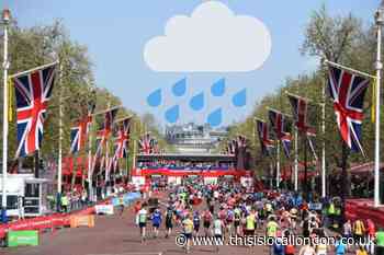 London Marathon weekend weather: Met Office forecasts rain