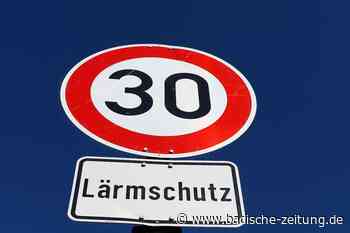 Der Lärmaktionsplan ist beschlossen - Steinen - Badische Zeitung