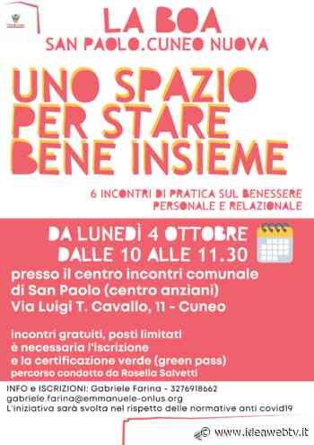 Cuneo, nel quartiere San Paolo parte “Uno spazio per stare bene insieme” - www.ideawebtv.it - Quotidiano on line della provincia di Cuneo - IdeaWebTv