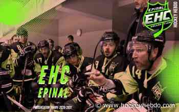 Hockey sur glace : Division 1 - Division 1 : Epinal (EHC) - Division 1 - presentation epinal - hockeyhebdo Toute l'actualité du hockey sur glace