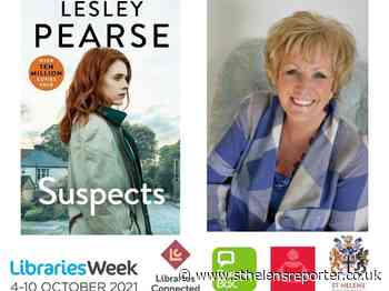Best-selling author to give virtual talk with St Helens Library Service - St Helens Reporter