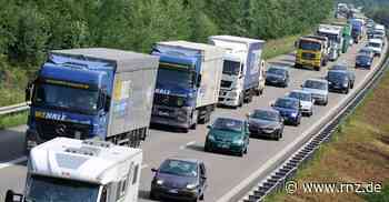 Mannheim: Sattelzug bleibt wegen Motorschadens in Baustelle liegen - Rhein-Neckar Zeitung