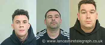 JAILED: The drugs gang who made £2k a day transporting crack and heroin from Lancashire to Scotland