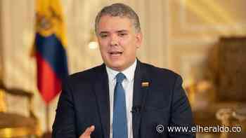 Duque responde críticas de Santos por implementación de los acuerdos de paz - El Heraldo (Colombia)