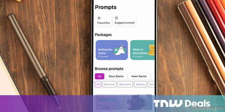 Save $70 on a lifetime subscription to this app that helps you beat writer’s block