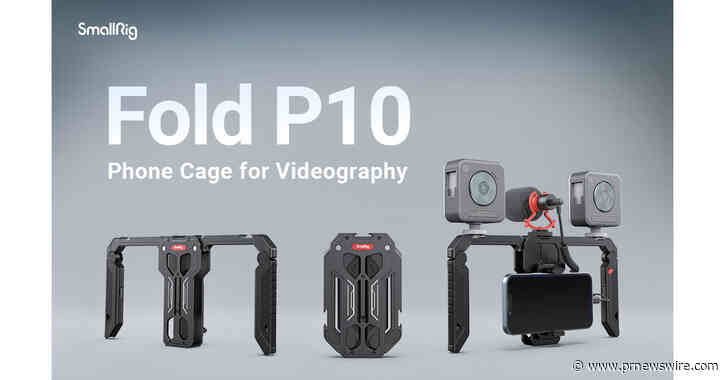 Présentation de la cage pour téléphone SmallRig Fold P10 conçue pour les créateurs de contenu vidéo et étend les possibilités de réalisation de films mobiles, vous permettant de filmer comme un pro