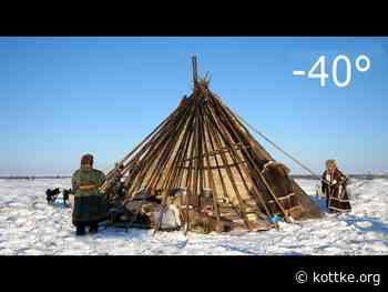 Nomad Architecture: Pitching a Yurt in the Arctic Winter - kottke.org