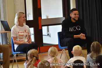 Marcus Browne supports Lady Bolton's charity walk - The Northern Echo