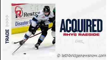 Hurricanes acquire Rhys Raeside from Winnipeg ICE - Lethbridge News Now