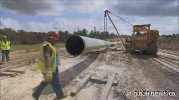 What does completion of Line 3 pipeline project mean for Alberta?