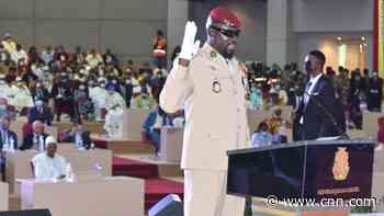 Guinea swears in coup leader as interim president