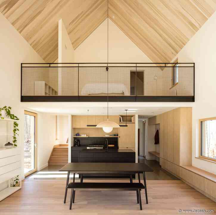 Cedar cottage outside Montreal by Ravi Handa maximises its compact footprint