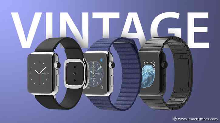 Original Apple Watch Added to Apple's 'Vintage Product' List
