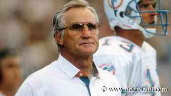 Miami Dolphins to Honor Life of Legendary Head Coach Don Shula in Event