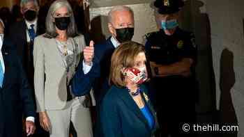 Biden visits Capitol with agenda in the balance