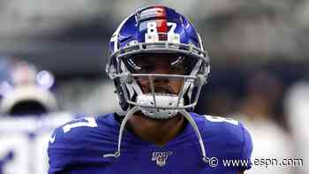 Giant problems: Shepard, Slayton out vs. Saints