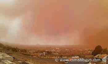 Nuvem de poeira encobre Morro Agudo/SP, veja as imagens incríveis - Clima ao Vivo