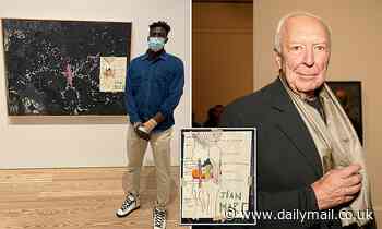 Renowned US artist Jasper Johns copied African teen's sketch of injured knee - Daily Mail