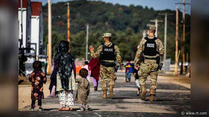 Hundreds of Afghan refugees walk away from US military bases to parts unknown rather than complete resettlement process – report