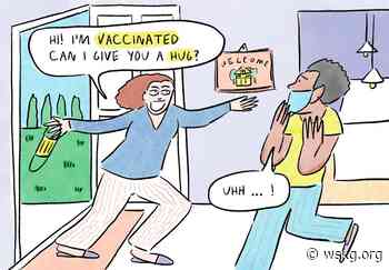 Coronavirus FAQ: I'm vaccinated. Can I give a hug — or a handshake — without risk? - WSKG.org