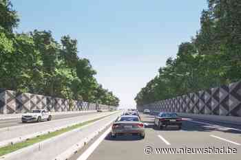 Half jaar hinder op E40 door bouw geluidsschermen - Het Nieuwsblad