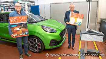 Lichttest sorgt für Sicherheit auf Straßen: Gutes Licht  –  gute Fahrt