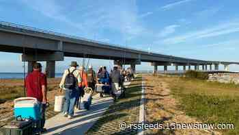 Bonner Bridge Pier opens to fishers in Outer Banks, North Carolina